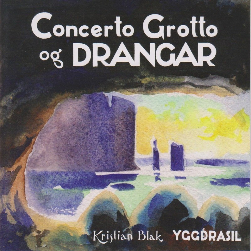 Cover of the Concerto Grotto album, the first sea cave concert in the Faroe Islands.